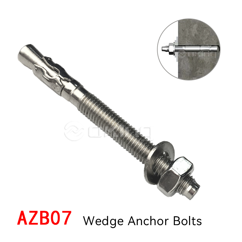 AZB07 Stainless Steel Wedge Anchor Bolt